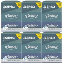 크리넥스 실크소프트 미용각티슈 250매+20매 3입 x6팩, 단품