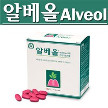 오스코텍 알베올 500mgx120정/잇몸건강/가시오갈피