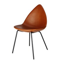 보컨셉 프린스턴 체어 카페 의자 프린스턴 체어 카페 의자 워터 드롭 의자 라이트 럭셔리 북유럽 식당 의자 현대 미니멀 가죽 홈 북유럽 스타일 의자 간단한 식탁과 의자, 갈색