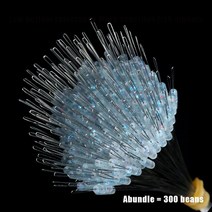 낚시좌대 스마트 보관 거치대 선상 갯바위 서프스탠드 300 개/몫 낚시 Bobber 실리콘 공간 콩 플로트 타원, 02 Transparent M