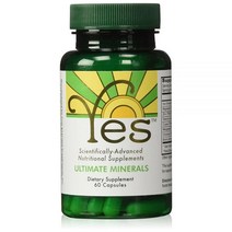 YES Ultimate Minerals 60캡슐 미네랄 철 마그네슘 아연 ZINC 셀레늄 구리 망간