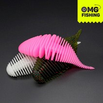 오마이갓피싱 무야호 3.8인치 소프트베이트 호그 웜 루어낚시 국내생산 액션영상, MYH38 - 4 (플로우팅)