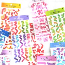 홀로그램 컨페티 스티커, 2. 레드