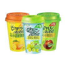 빙그레 쥬시쿨 금귤&감귤 에이드 250ml 30개 주시쿨 쥬시쿨 청포도