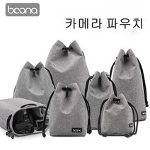 boona 소니 후지 캐논 니콘 필름 파우치 미러리스 카메라 dslr 가방 백, S - 블랙, 카메라 파우치[베이직]