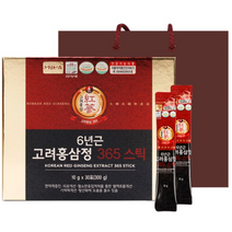 정원삼 6년근 고려홍삼정 365 스틱 30포 + 쇼핑백, 300g, 2세트