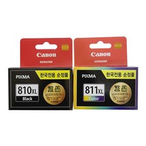캐논 PG-810XL CL-811XL 정품잉크 MP287 대용량, 1개, 컬러(CL-811XL)