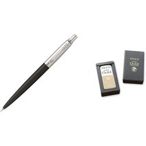 일본직발송 3. PARKER 【세트 구입】파커 샤프 펜슬 조터 코어 라인 블랙 CT 1953421 0.5MM 정규 수입품, One Size, 블랙 CT, 샤프 펜슬 + 고품질