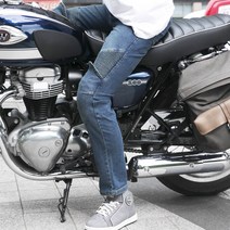 GLOVEO 오토바이 청바지 카고바지 워싱진 라이딩진 바이크진 슬림핏, 05_워싱진, 블루, M(30)