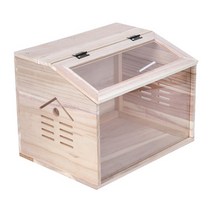 거대한 대형 아크릴 골든 햄스터 집 케이지 리빙박스, 50x30x30 얼리 어답터 가격[표준 모델]