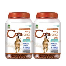 캐츠랑 전연령 PET 2kg 2개, 단품, 단품