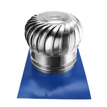 스테인레스 대형 덕트 배기 환기 캡 벤츄레다 환풍구 벤츄레이터 밴틸레이터 공기배출구, 201 스테인레스 600mm + 바닥판