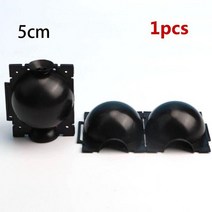 취목 접목 식물 발근 성장 공 정원 나무 고압 가지 전파 상자 원예 심기 용품 50mm, 02 Black