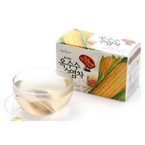 끓여먹는 고소한차 향기좋은차 즐겨먹는차 포장 옥수수수염차 티백 간편 전통찻집, 상세페이지참조
