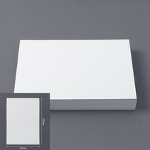 도화지 켄트지 미술용 도화지 스케치 100P 16절 백색