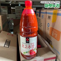 청정원 초장 초고추장 2.25kg 8개 1박스, 1개