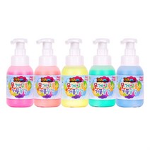 뭉게구름 거품물감 300ml x 5색 세트, M상품선택