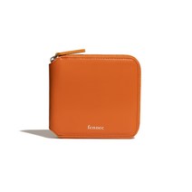 FENNEC ZIPPER WALLET - DARK ORANGE / 페넥 지퍼 월렛 다크 오렌지
