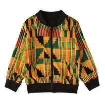 키코이 캉가 2Pcs 세트 아프리카 드레스 키즈 패션 프린트 걸스 지퍼 코트 스커트 대시 Bazin 아이들 Riche Ankara African Clothes, [05] XXL, [01] Top