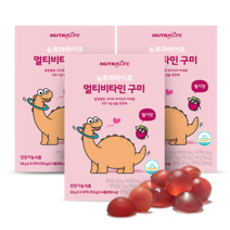 뉴트라라이프 멀티비타민 구미, 302.4g, 3개