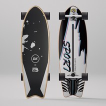 한강스케이트보드 dk land surfboard s7 초보자 성인 전문 surf skateboard roadrush board slide 숏보드 부산롱보드 크루져보드 숏보드, 32인치 다이내믹 바이탈리티
