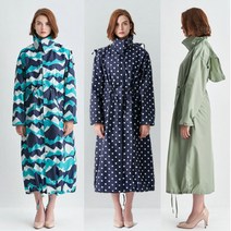 스타일나는 여성레인코트 성인 여자우비 여성비옷 EVA 패션우의 5color