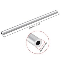 비닐 하우스 파이프 온실 설치 농자재 지지대 Uxcell 1-3pcs 6063 알루미늄 둥근 관 14mm 15mm OD 8mm-13mm, 04 10mmx14mm 2Pcs