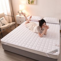 사계절 밴딩 누빔 침대 매트리스 토퍼