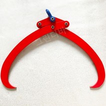 통나무집게 대형 후크 정원 수동 크레인집게 리프트 공구 기계, 01.통나무 클램프(개방 50cm)
