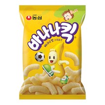 농심 바나나킥, 75g, 5개