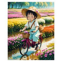 서은이네 국내제자 비즈 보석십자수 캔버스형, QW 08.캔버스형 40X50CM