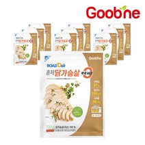 굽네 ROAD DAK 슬라이스 훈제 닭가슴살 제로 100g*10팩 EI02, 10팩, 100g