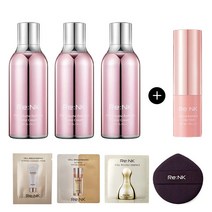 [리엔케이] 빛크림8 핑크볼륨래디언스 30ml x 3ea + 래디언스컬러스틱11g + 샘플4종택일, 셀투셀에센스 1ml x 20ea