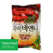 [오리훈제 식자재 (냉동)사조오양 하이비엔나1kg] YN725768, 1