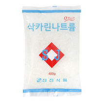 신진식품 사카린나트륨 400g 옥수수삶기 깍두기, 상세페이지 참조
