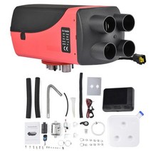 캠핑 자동차 무시동히터 온풍기 저소음 12v24v 2kw5kw8kw 히터 주차 히터 lcd 에어 디젤 히터 트럭캠퍼 밴보트용 에어 디젤 히터, 12v 8kw 4구멍