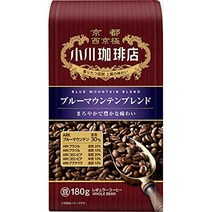 오가와 커피점 블루 마운틴 블렌드 콩 180g 小川珈琲店 ブルーマウンテンブレンド 豆 180g, 1개