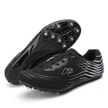 육상 스파이크 화 신발 binbinniao 남자 여자 경기 스포츠 경기 선수 달리기 추적 점프하는 운동 여자애들 도약