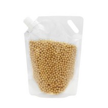 5/10PCs 주방 스토리지 가방 곡물 방습 봉인 가방 곤충 방지 투명 휴대용 식품 학년 저장 가방, 1000MlL 10PCS