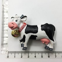 기념품 세계 여행 공예 페인트 마그네틱 냉장고 스티커 홈 Decore, [08] Swiss Bell Cow