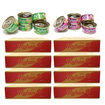 테비토퍼 로한캔 80g x 24개 8박스 고양이간식, 참치+타우린