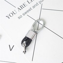 스마트키luminous leather car smart 키 커버 보호 케이스 홀더 toyota camry chr prius corolla rav4 prado 2017 2018, 키체인 블랙