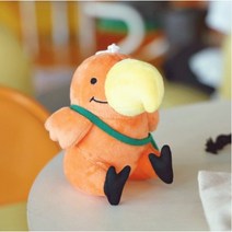 [서울앵무새] 귀여운 앵무새 가방 열쇠 지갑 키링, 1개, 오렌지