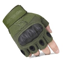 FREE SOLDIER 남성용 장갑 풀 핑거 핑거리스 장갑 작업 원예 사이클링 모토사이클 하이킹 라이딩 등반용 (샌드 핑거리스 S), Large
