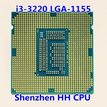 인텔 코어 i3 3220 3.3GHz 3M 캐시 듀얼 CPU 프로세서 SR0RG LGA 1155