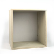 한목가구 칼라공간박스 오픈형4p 공간박스, 워시화이트4p