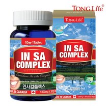 통라이프 통라이프 인사컴플렉스 1개월분 1병, 단일옵션, 상세 설명 참조