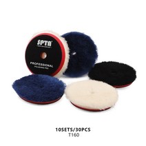 자동차폴리셔 폴리싱 광택기 패드 유막제거 SPTA 고밀도 양모 연마 자동차 광택기용 버핑 3 인치 5 6 대량 판매 2 개 및 10, 22.10sets Mix 색상 - 3Inch 80mm