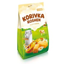 Pack of 1 205 grams Roshen Korivka Cow Candy Milky Sweets Fudge Candy Kosher Halal 7.23oz/205 g
