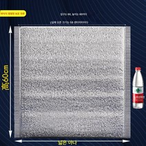50점 겉포장 일회용 도톰한 입체 알루미늄 호일 보온백 피자 케이크 생바베큐 보냉백, 60*60, 2밀리미터